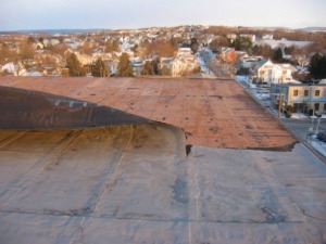Mod Bit Roof Peel