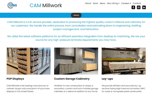 CAM Millwork – Easton, PA